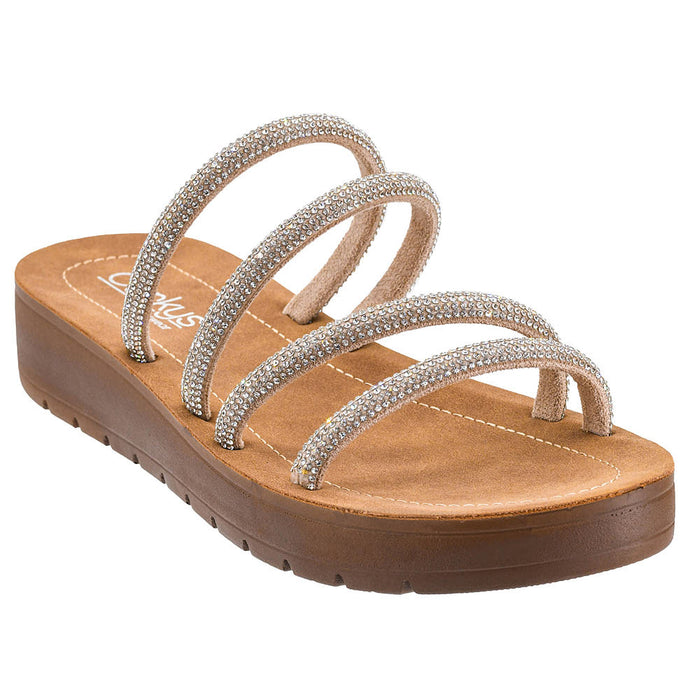 Women's Rhinestone Beaded Sandal