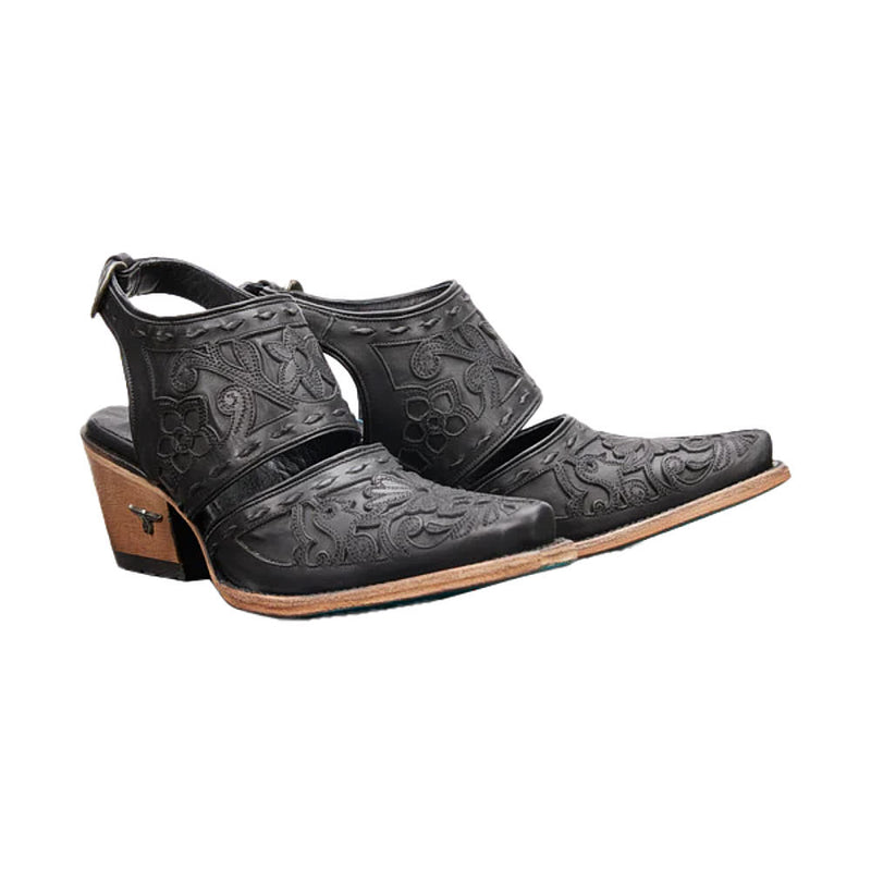 Women's Robin Jet Black Slingback Mule