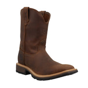 Men's 10in Brown Cowboy Soft Square Toe Work Boot