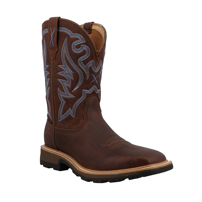 Men's Ultralite11in Hickory Waterproof Soft Square Toe Work Boot