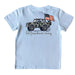 Boy's Cool Blue Freedom Ring Short Sleeve Tee Shirt