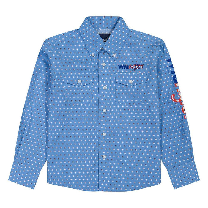 Boy's Blue Logo Shirt