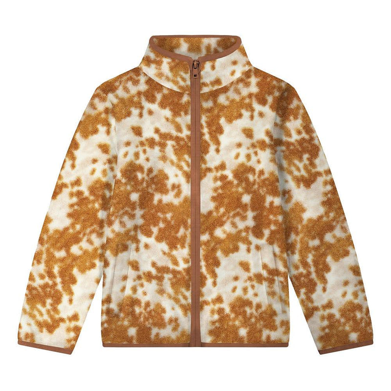 Girl's Hay Away White Zip Jacket