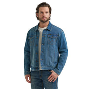 Men's Slate Blue Retro Denim Jacket