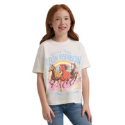 Girl's Lainey Wilson Neon Rainbow Tee Shirt