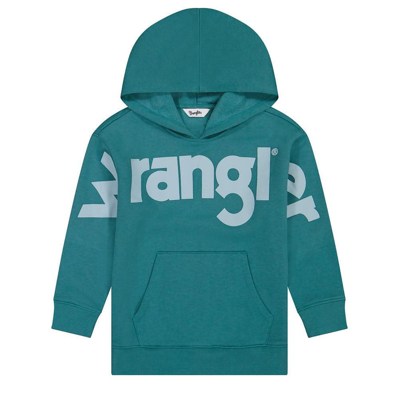 Girl's Turquoise Logo Hoodie