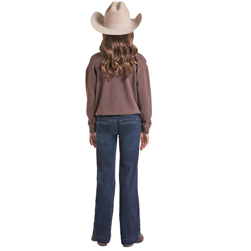 Girl's Welt Pocket Trouser
