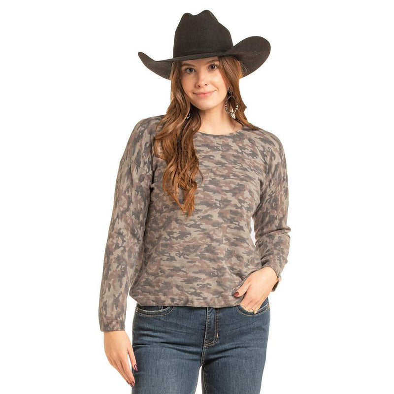 Women's Forest Camo Sweater
