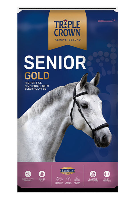 Triple Crown Senior Gold Textured