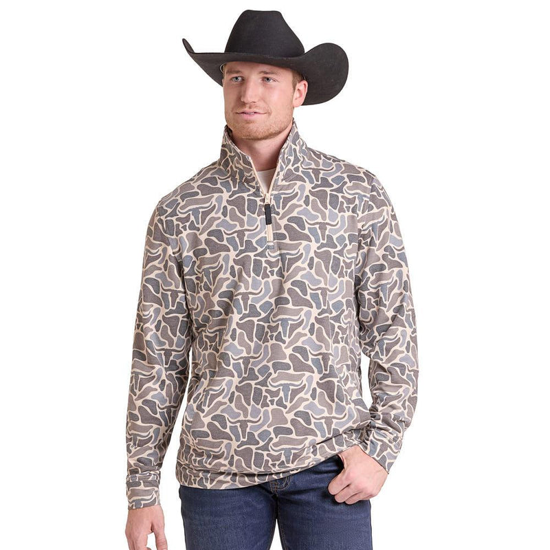 Men's Camo Jersey Pullover