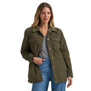 Women's Green Barn Coat