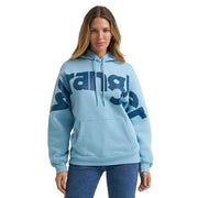 Women's Blue Americana Logo Hoodie