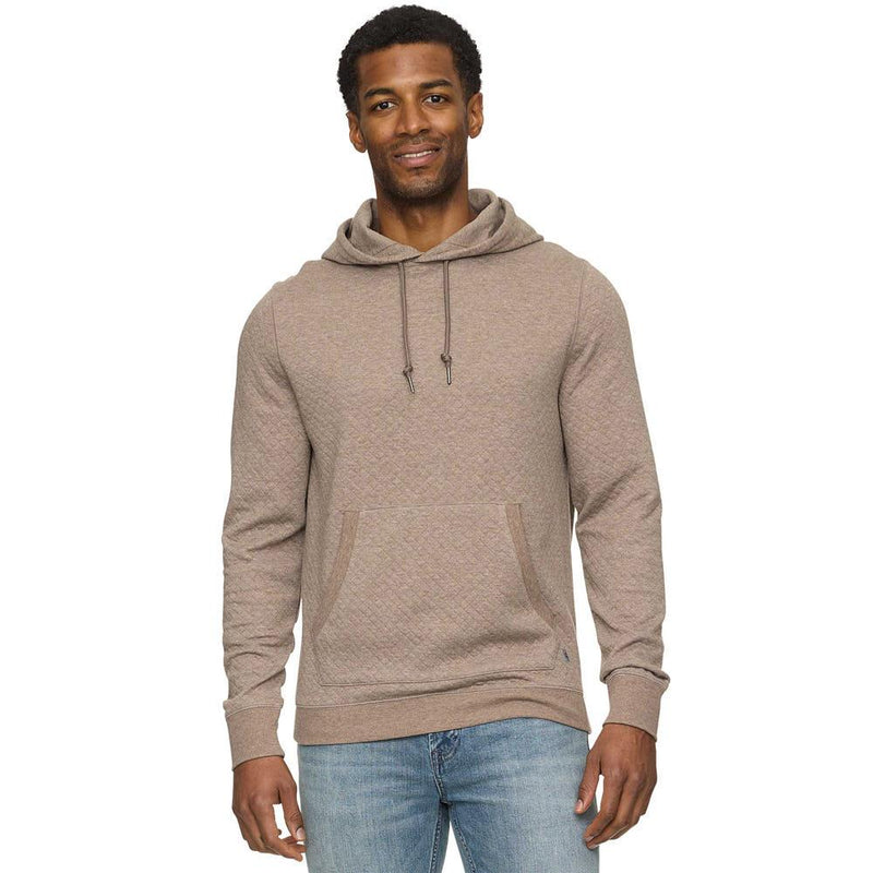 Men's Bradner Taupe Quilted Hoodie