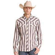 Men's Natural Stripe Performance Shirt