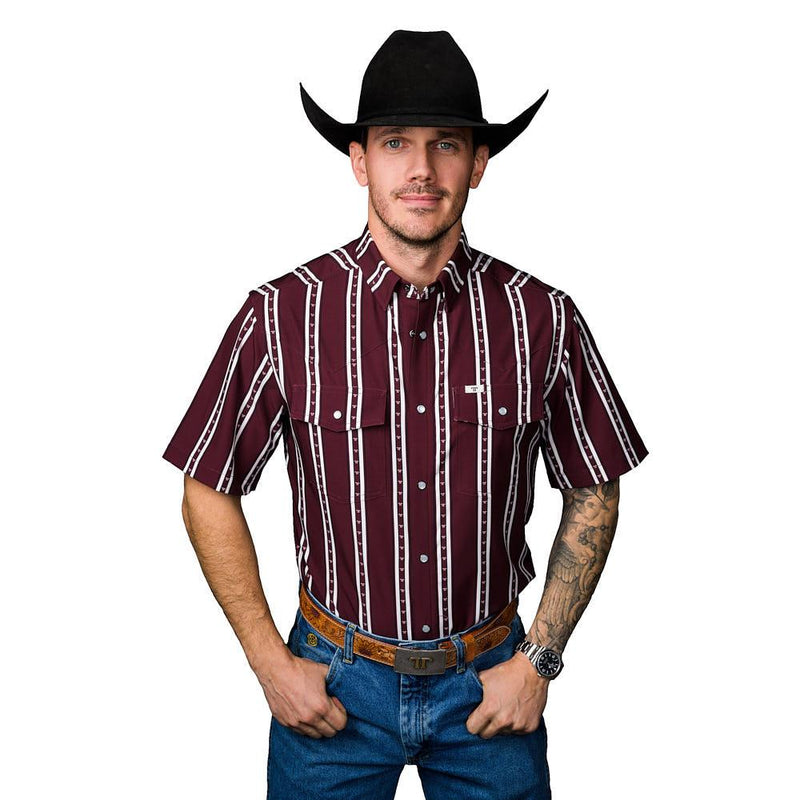 The Tucker Maroon Shirt