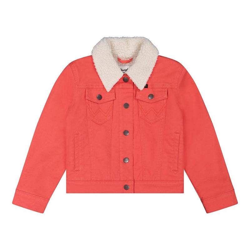 Girl's Pink Trucker Jacket