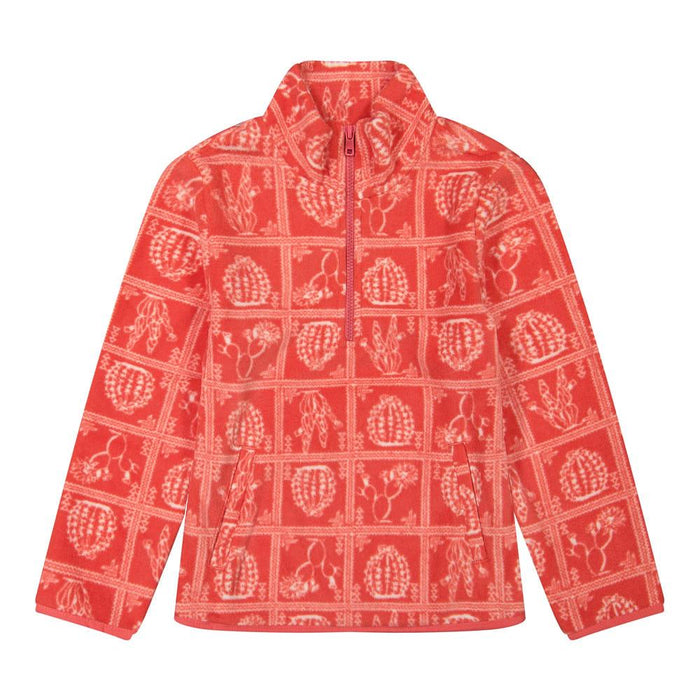 Girl's Pink Fleece Pullover