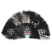 Black Feather Hat Crest