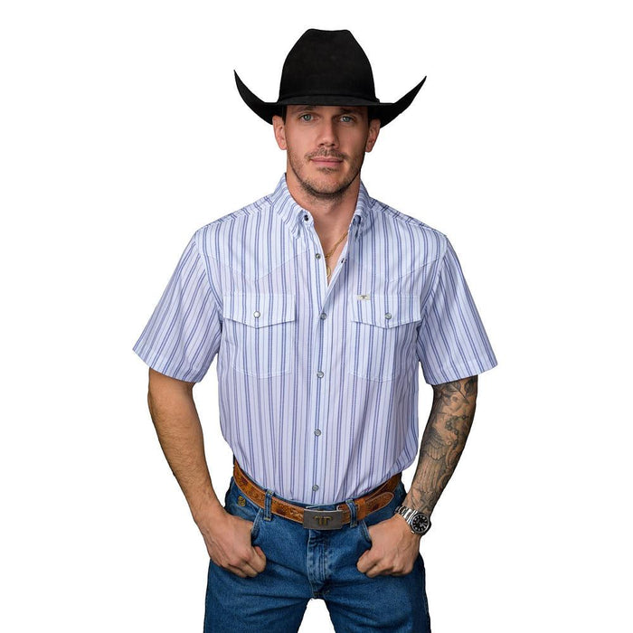 The Jack Blue Snap Shirt