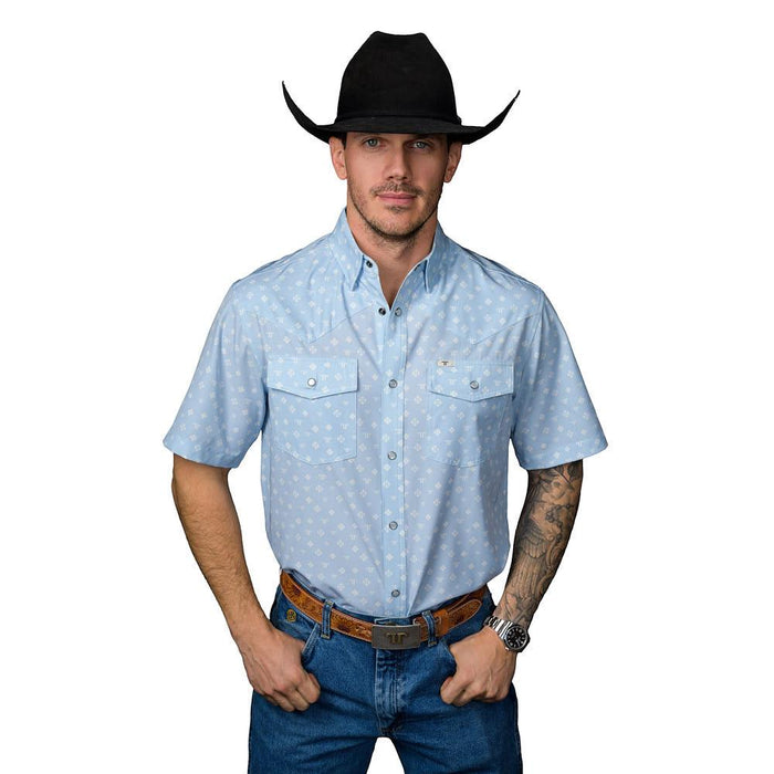 Men's The Remi Blue Snap Shirt