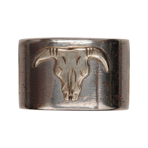 Cowpuncher Silver Mounted Steer Head Horn Knot