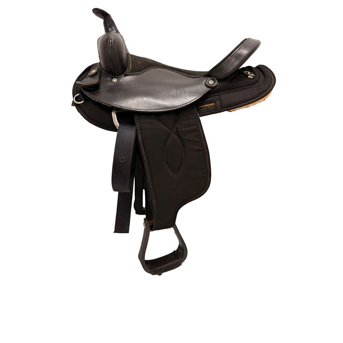 Used 16in Cordura Barrel Saddle