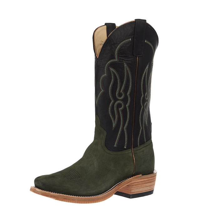 Men's Ride Ready Moss Nubuck Poseidon 13in Black Remuda Top