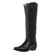 Women's Marilyn Monroe Wildcat Tall Black Moonlight Vamp 17in Matching Top Boot