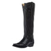 Women's Marilyn Monroe Wildcat Tall Black Moonlight Vamp 17in Matching Top Boot