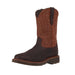 Men's Long Haul 11inDark Chocolate Waterproof Square Soft Toe Work Boot