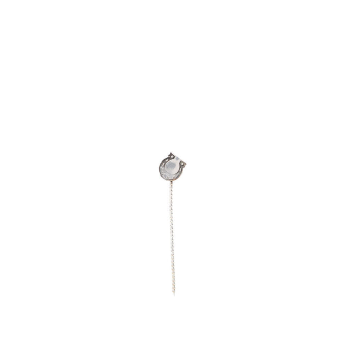 Silver Horseshoe Hat Toothpick
