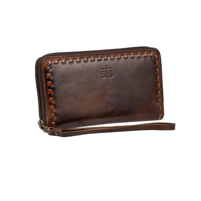 Bandera Chocolate Berkley Bifold Wristlet