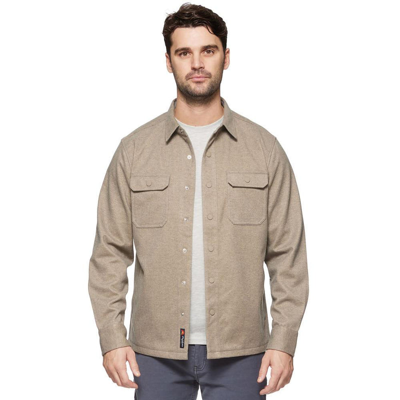 Men's Oatmeal Hamlin Shirt Jacket