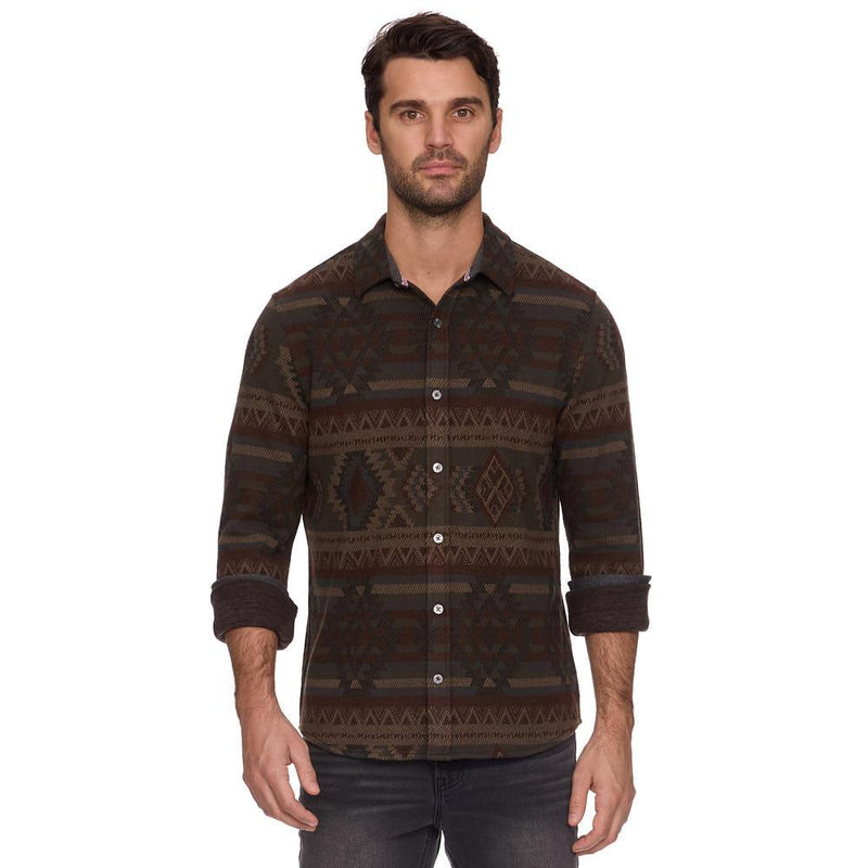 Men's OliveBrown Forestdale Hero Flannel Shirt