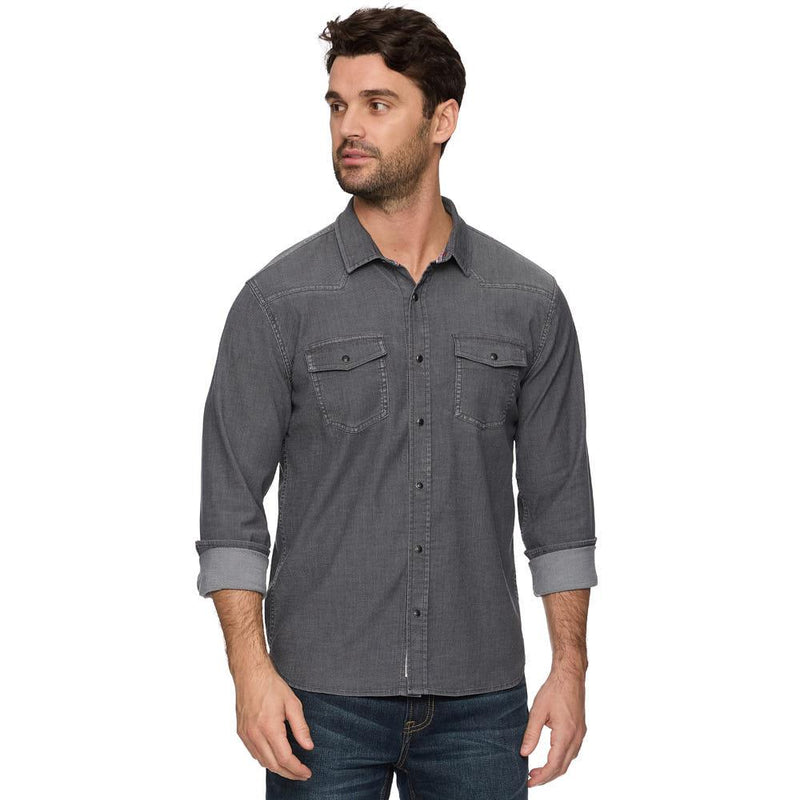 Men's Grey Sacramento Western Shirt