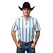 Men's The Tristan Blue Snap Polo