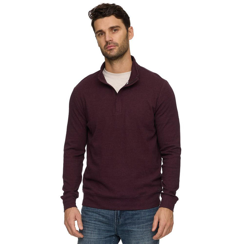 Men's Maroon Hero 1/4 Zip Pullover