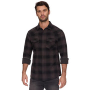 Men's CharcoalBlack Premont Hero Flannel Shirt