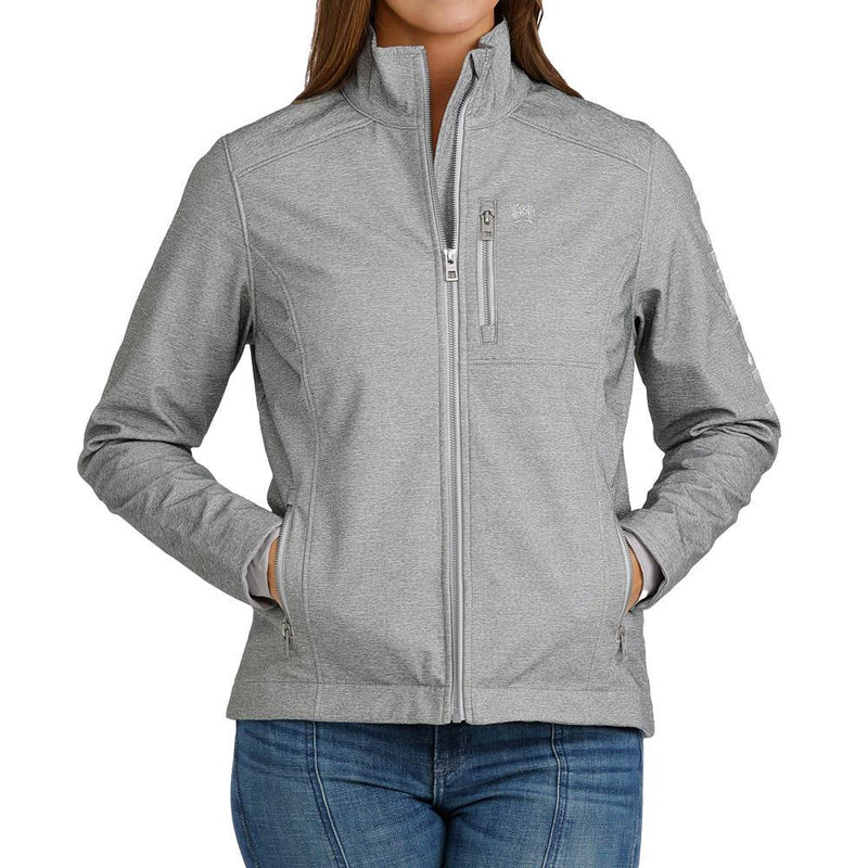 Women's Grey Concealed Carry Bonded Jacket