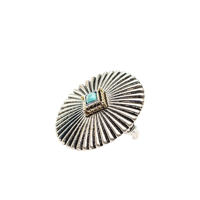 Adjustable Burst Concho Ring