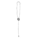 Chain Lariat with Concho Necklace