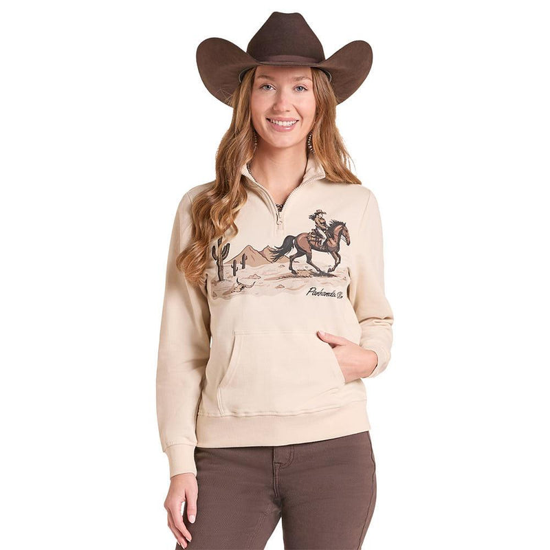 Women's Natural Cowgirl Quarter Zip