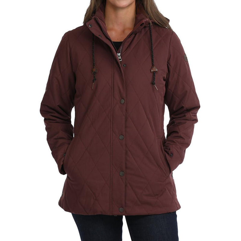 Women's Purple Barn Coat