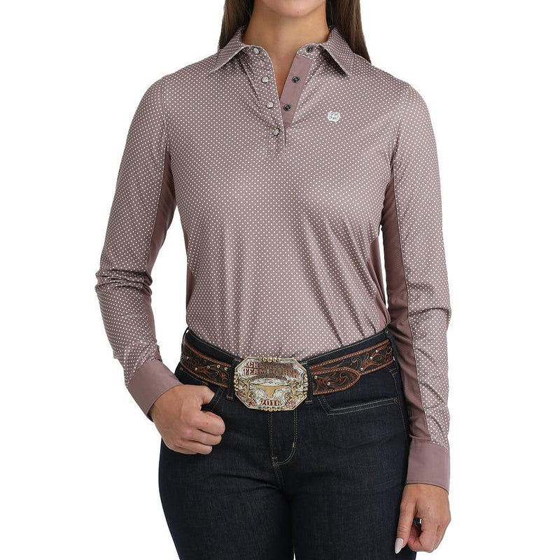 Women's Lilac Hybrid Pullover Shirt