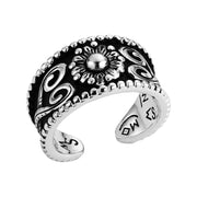 Blooming Scroll Ring