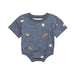 Boy's Blue Baseball Shirt Bubble