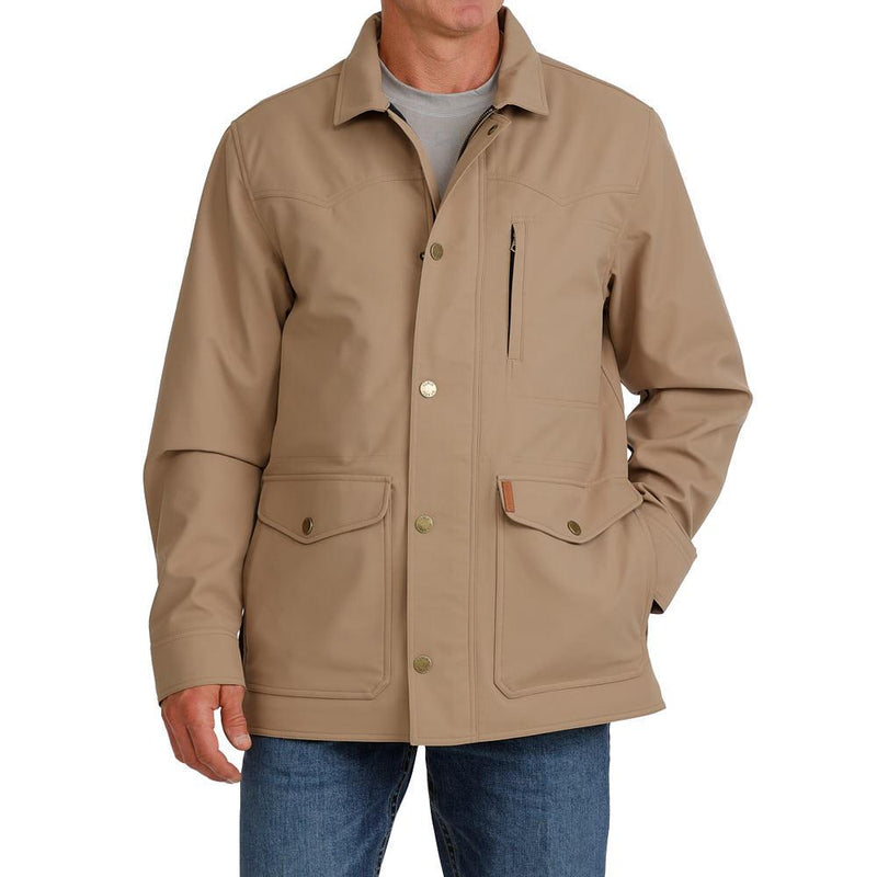 Men's Khaki Bonded Jacket