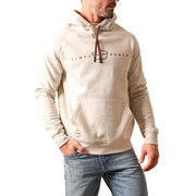 Men's Oatmeal Back Then Zach Top Hoodie