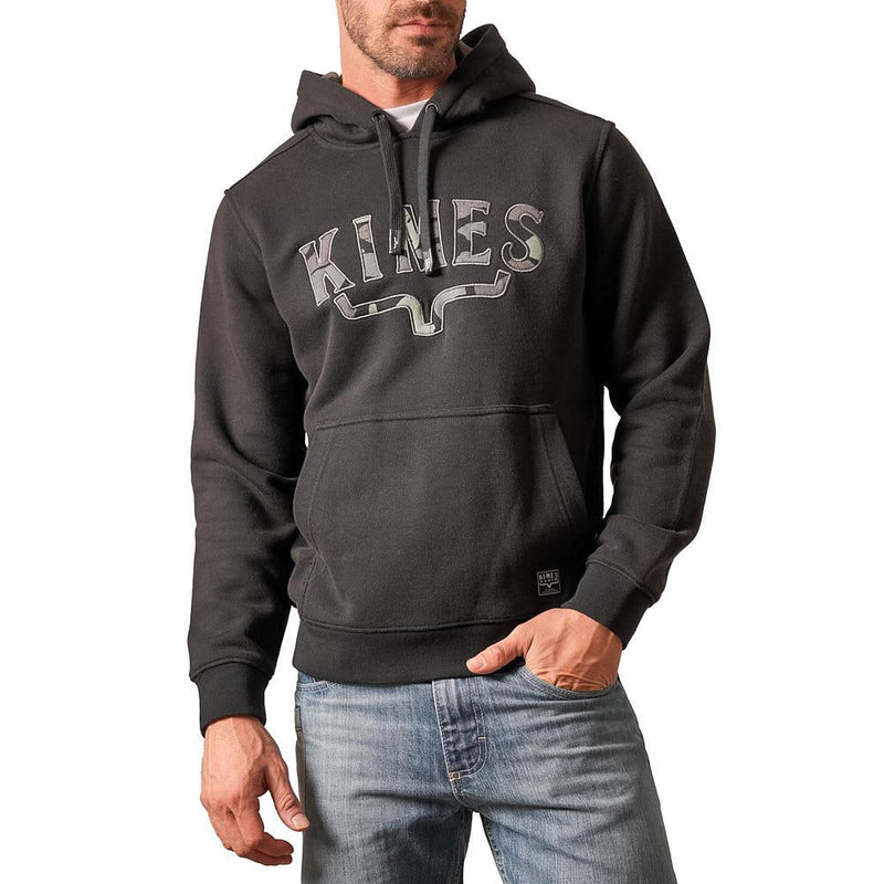 Men's Black Camo Riddle Hoodie