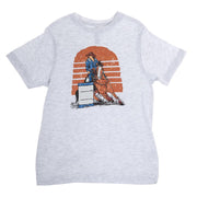 Girl's Rodeo Design Grey Tee Shirt
